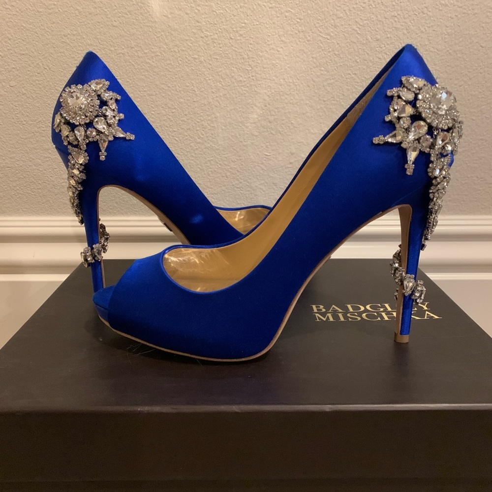 Royal Blue Badgley Mischka